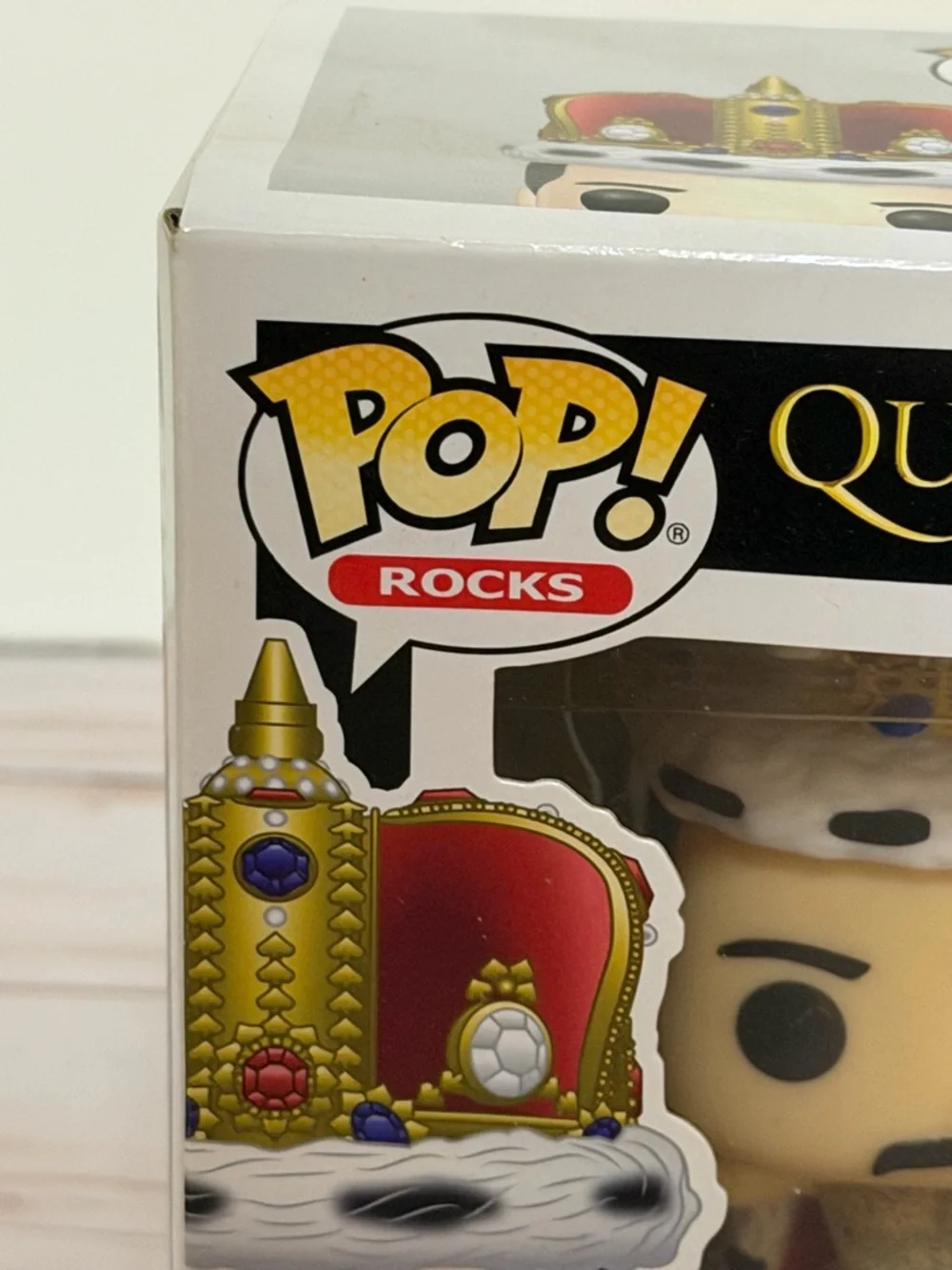 Funko Pop Rocks FREDDIE MERCURY Queen Vinyl Figure 184 - Picture 2 of 11